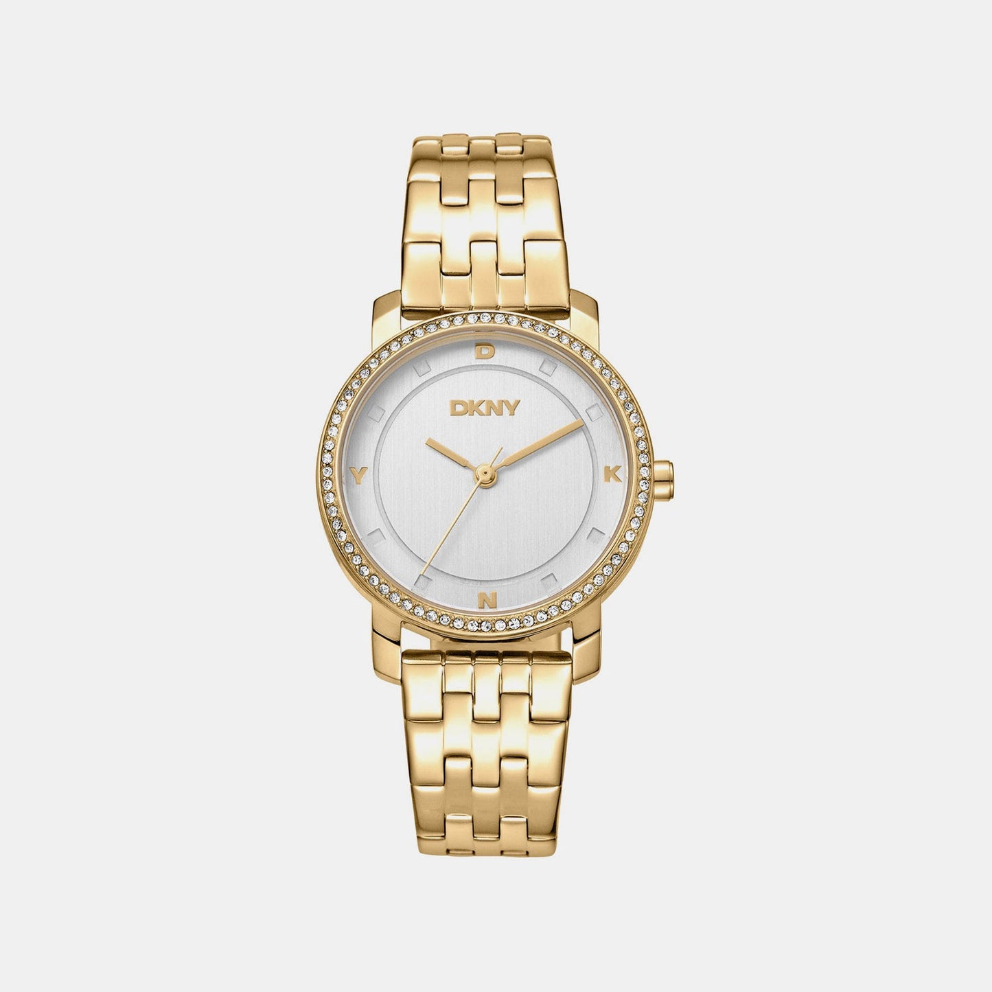 Astoria Glitz Women Quartz Silver Dial Analog Stainless Steel Watch DK1L065M0045