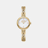 Logo Women Quartz Mother Of Pearl Dial Analog Stainless Steel Watch DK1L115M0225
