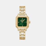 Urban Women Quartz Green Dial Analog Stainless Steel Watch DK1L124M0045
