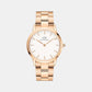 Iconic Unisex Quartz White Dial Analog Stainless Steel Watch DW00100209K