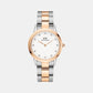 Iconic Women Quartz White Dial Analog Stainless Steel Watch DW00100359