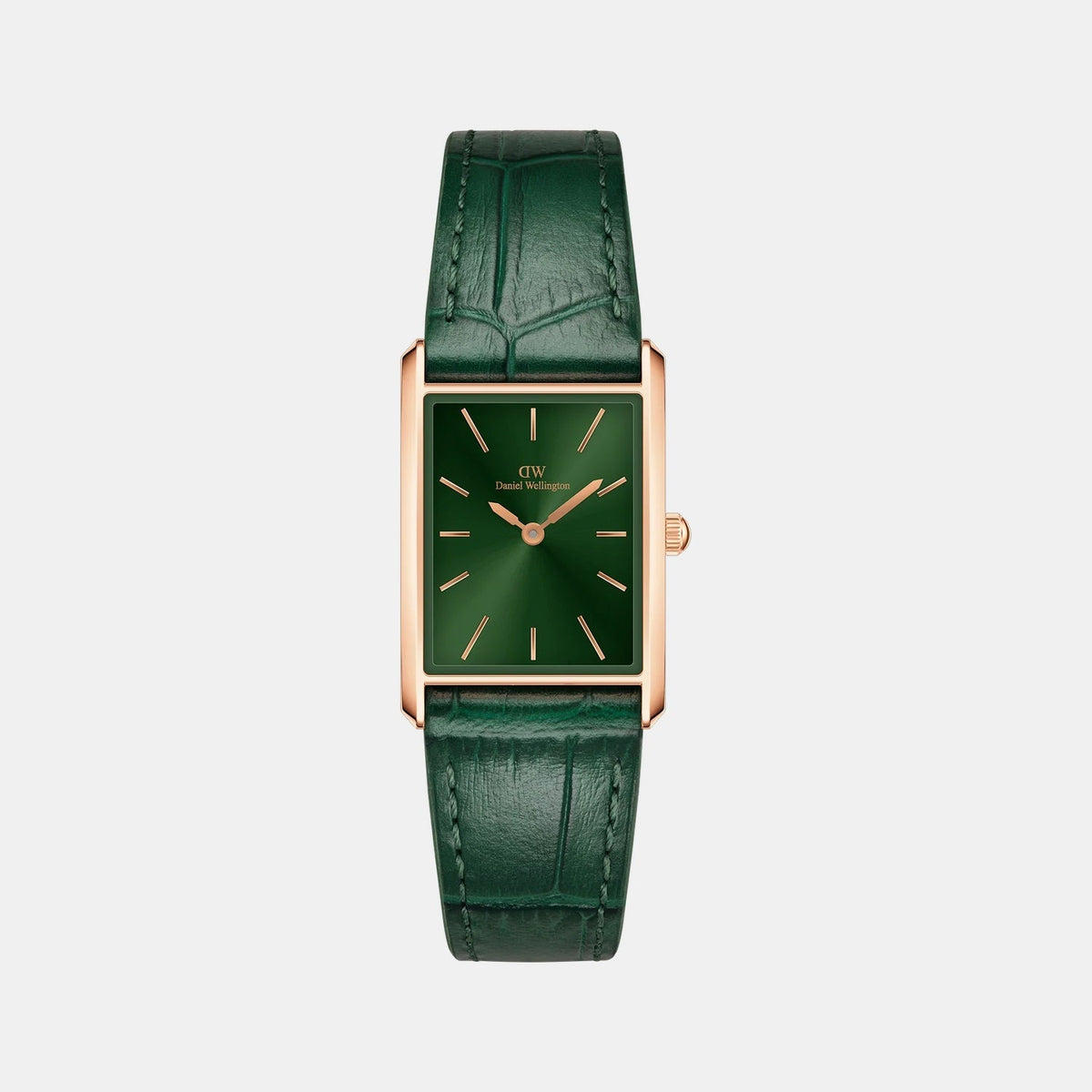 Women Quartz Green Dial Analog Stainless Steel Watch DW00100694K