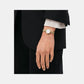 Elan Jewelry Women Quartz White Dial Analog Stainless Steel Watch DW00100715K