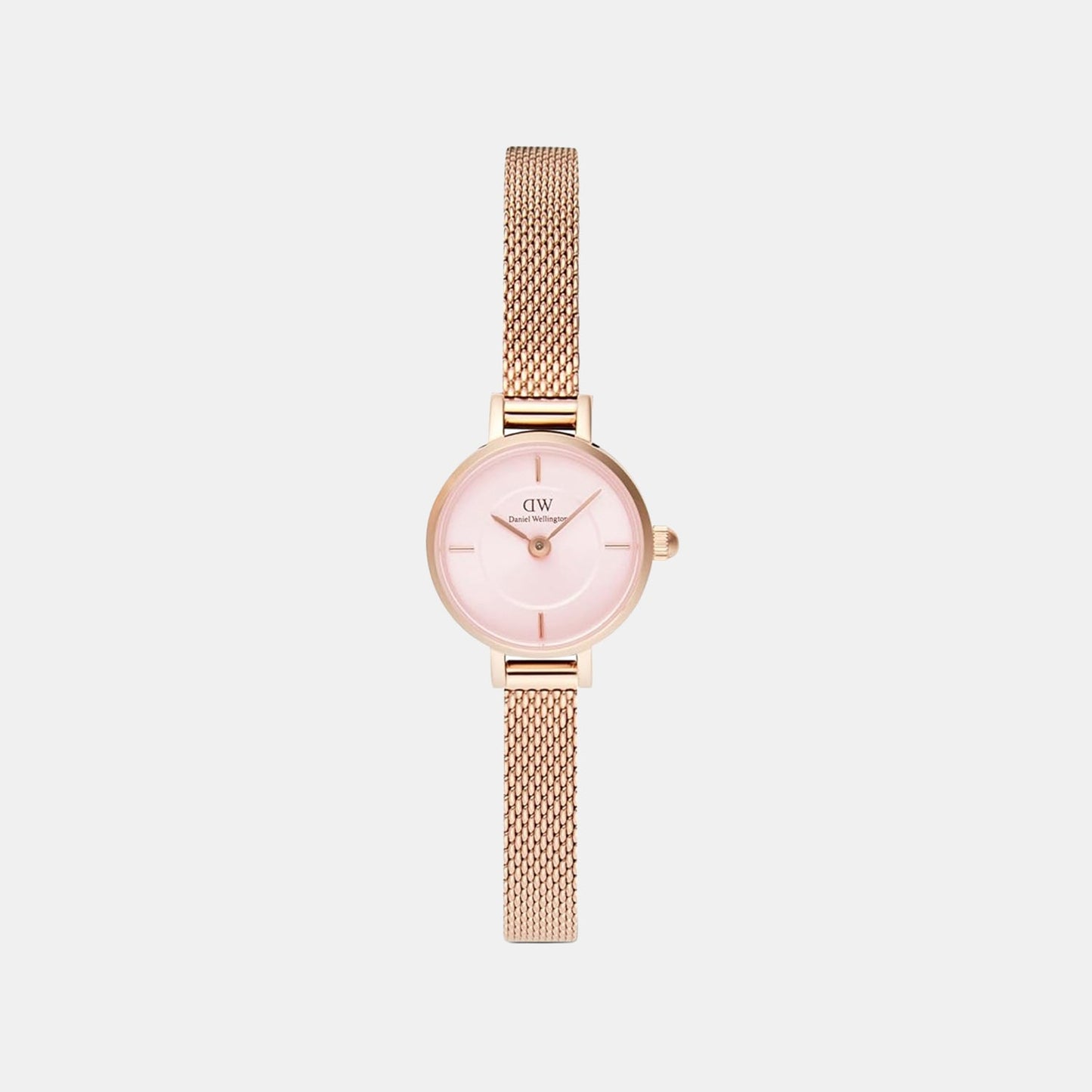 Women Quartz Pink Dial Analog Stainless Steel Watch DW00100743