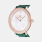 Women Quartz Mother Of Pearl Dial Analog Leather Watch DW00100826K