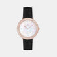 Ophelia Women Quartz Mother Of Pearl Dial Analog Leather Watch DW00100827K