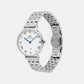 Petite Women Quartz White Dial Analog Stainless Steel Watch DW00100859K