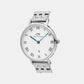 Petite Women Quartz White Dial Analog Stainless Steel Watch DW00100859K