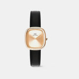 Margot Sheffield Women Quartz Rose Gold Dial Analog Leather Watch DW00100879