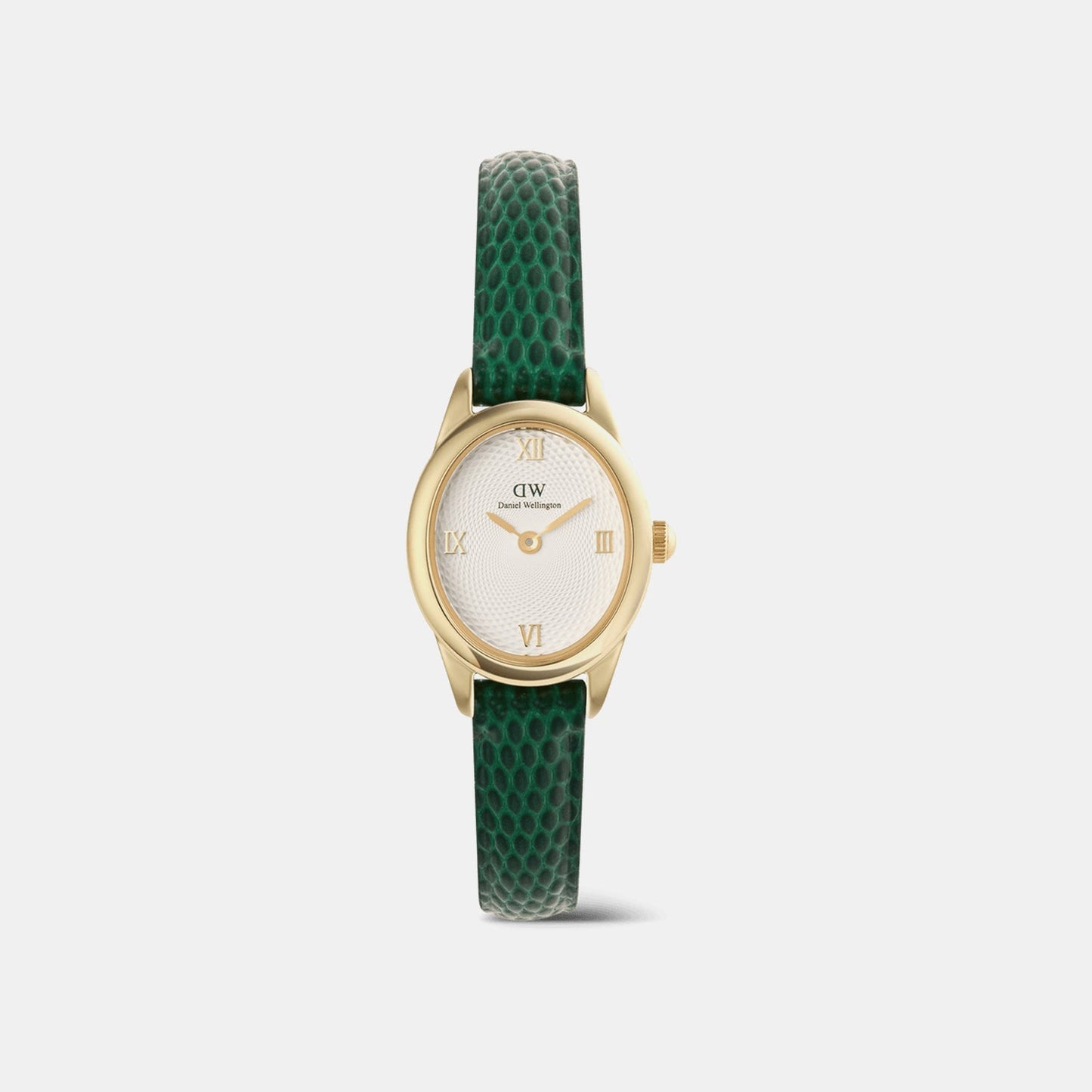 Ophelia Women Quartz White Dial Analog Leather Watch DW00100892K