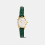 Ophelia Women Quartz White Dial Analog Leather Watch DW00100892K