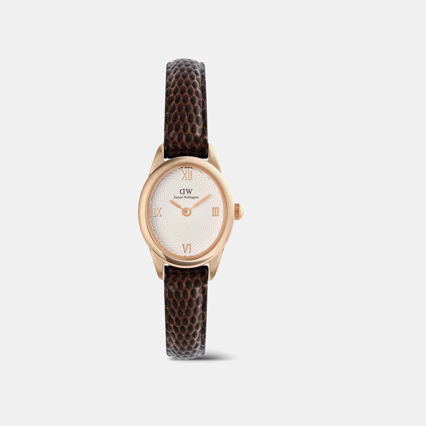 Ophelia Women Quartz White Dial Analog Leather Watch DW00100894K
