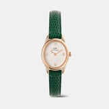 Ophelia Women Quartz White Dial Analog Leather Watch DW00100895K