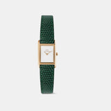 Bound Women Quartz White Dial Analog Leather Watch DW00100910K
