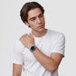 Iconic Men Quartz Black Dial Analog Stainless Steel Watch DW00100920K