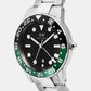 Iconic Men Quartz Black Dial Analog Stainless Steel Watch DW00100920K