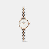 Petite Mini Arch Women Quartz White Dial Analog Stainless Steel Watch DW00100924K