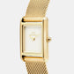 Bound Mini Women Quartz White Dial Analog Mesh Watch DW00100928K