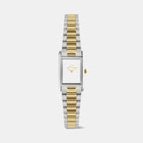 Bound Women Quartz White Dial Analog Stainless Steel Watch DW00100932K