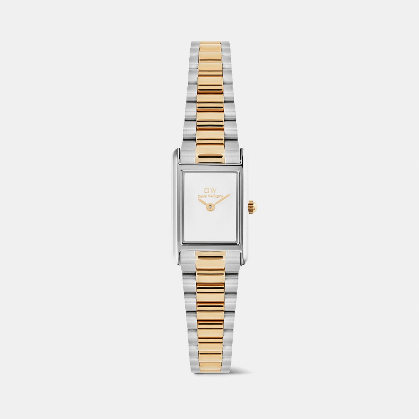 Bound Women Quartz White Dial Analog Stainless Steel Watch DW00100933K