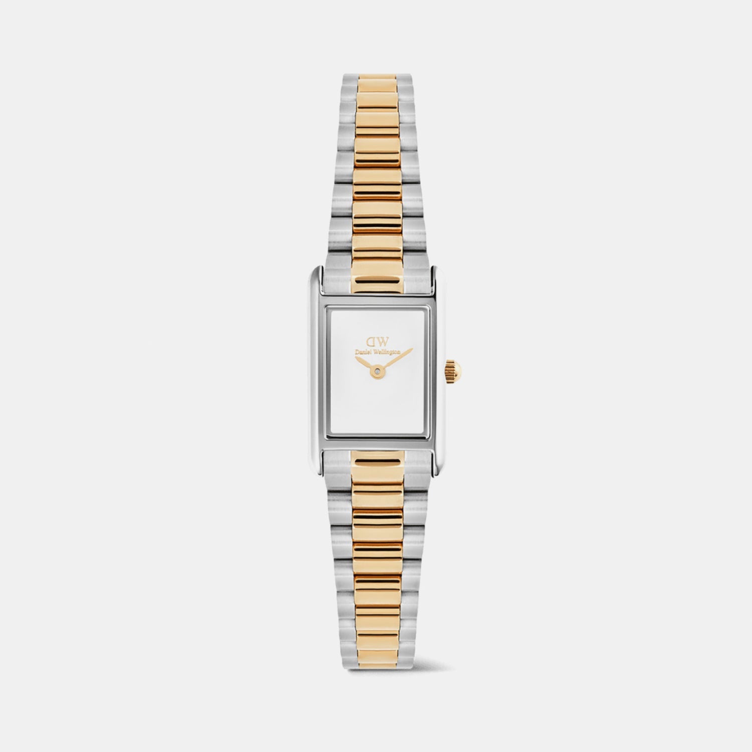 Bound Women Quartz White Dial Analog Stainless Steel Watch DW00100933K