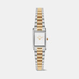 Bound Women Quartz White Dial Analog Stainless Steel Watch DW00100933K