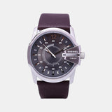 Master Chief Men Quartz Black Dial Analog Leather Watch DZ1206