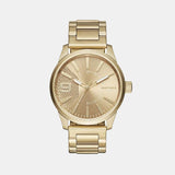 Rasp Men Quartz Gold Dial Analog Stainless Steel Watch DZ1761