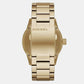 Rasp Men Quartz Gold Dial Analog Stainless Steel Watch DZ1761