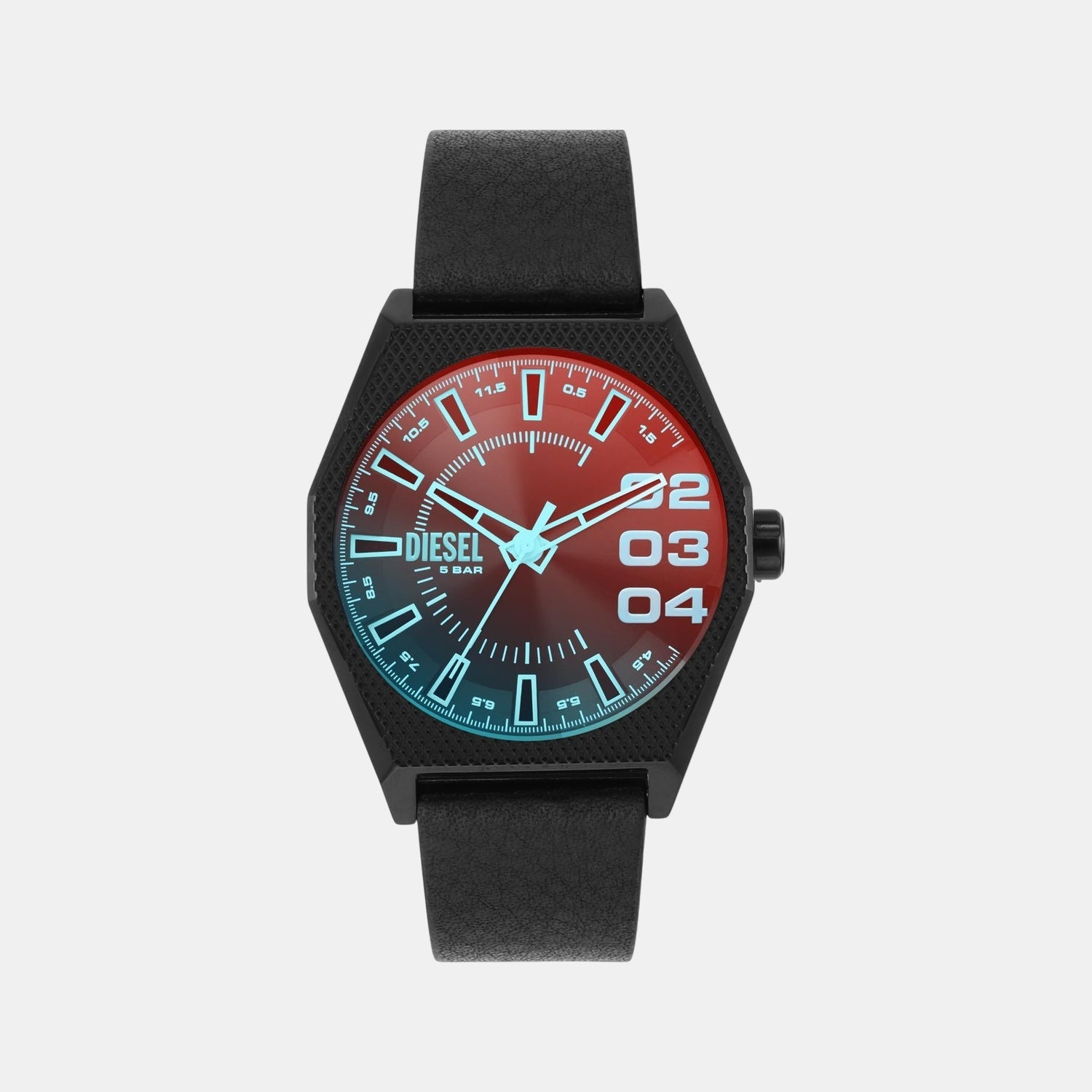 Scraper Men Quartz Multicolour Dial Analog Silicone Watch DZ2175