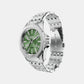 Stinger Men Quartz Green Dial Analog Stainless Steel Watch DZ2237