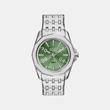 Stinger Men Quartz Green Dial Analog Stainless Steel Watch DZ2237