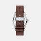 Stinger Men Quartz Grey Dial Analog Leather Watch DZ2240