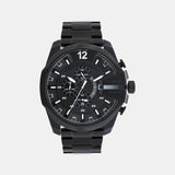 Mega Chief Men Quartz Black Dial Chronograph Stainless Steel Watch DZ4283