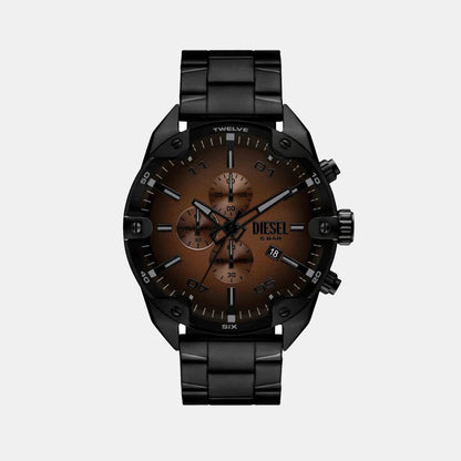 Spiked Men Quartz Multicolour Dial Chronograph Stainless Steel Watch DZ4691