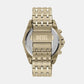 Stinger Men Quartz Gold Dial Chronograph Stainless Steel Watch DZ4707