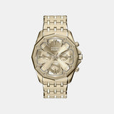Stinger Men Quartz Gold Dial Chronograph Stainless Steel Watch DZ4707