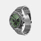 Stinger Men Quartz Green Dial Chronograph Stainless Steel Watch DZ4711