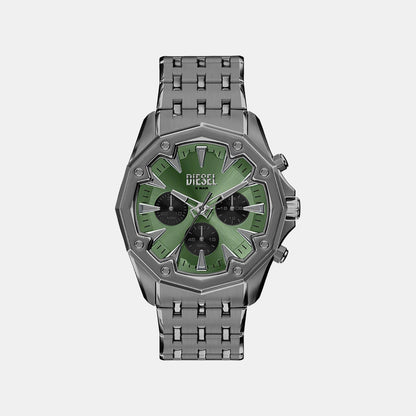 Stinger Men Quartz Green Dial Chronograph Stainless Steel Watch DZ4711