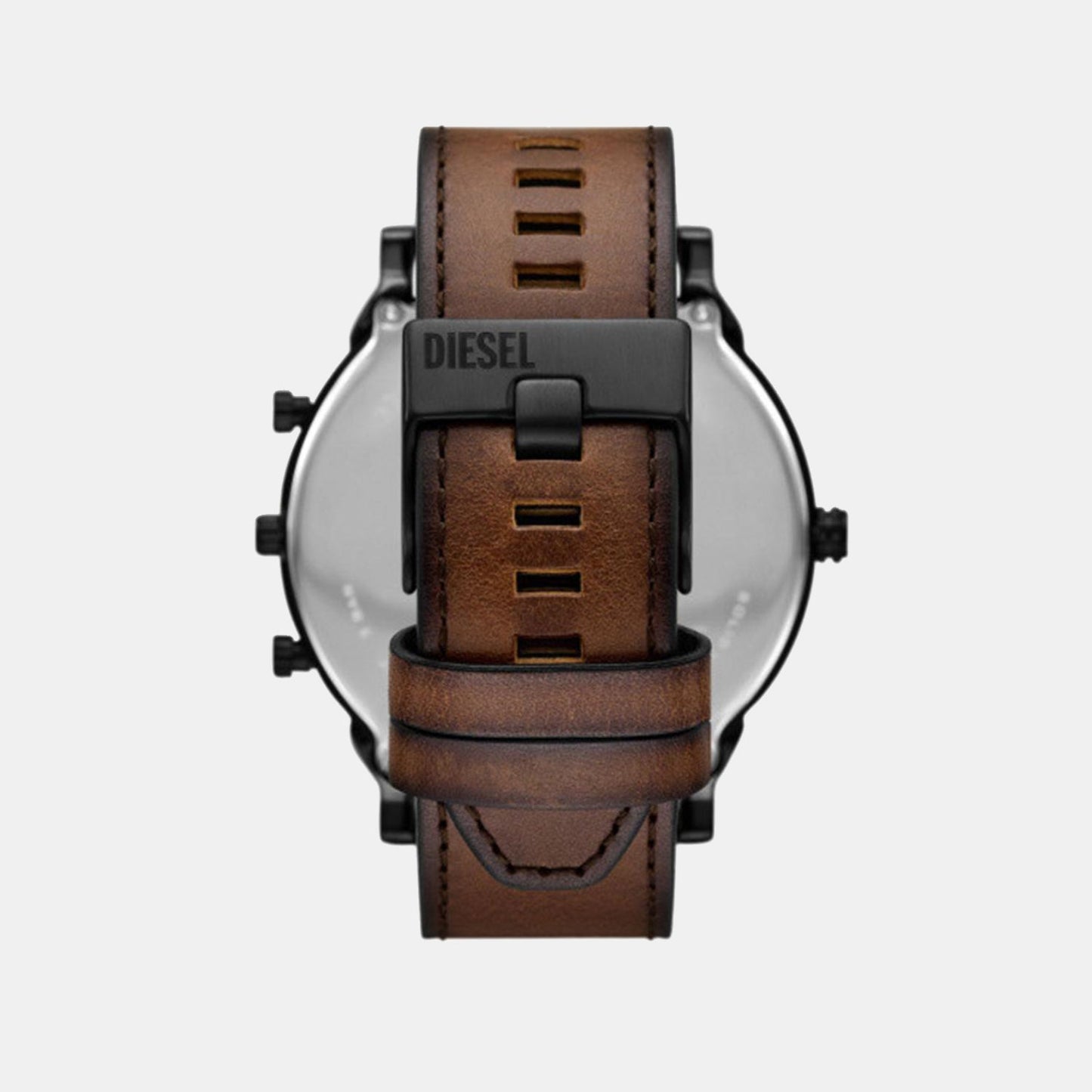 Mr. Daddy Slim Men Quartz Brown Dial Chronograph Leather Watch DZ7492
