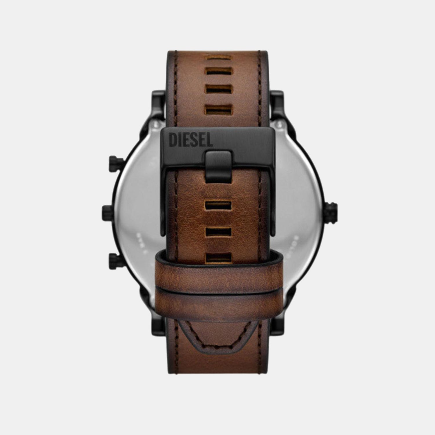 Mr. Daddy Slim Men Quartz Brown Dial Chronograph Leather Watch DZ7492