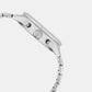 Edifice Men Quartz Black Dial Multi-Function Stainless Steel Watch ED655