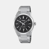 Edifice Men Automatic Black Dial Analog Stainless Steel Watch ED669
