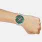 Edifice Men Quartz Green Dial Chronograph Stainless Steel Watch ED675