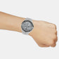 Edifice Men Quartz Grey Dial Chronograph Stainless Steel Watch ED676