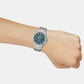 Edifice Men Quartz Green Dial Analog Stainless Steel Watch ED678