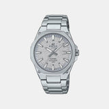 Edifice Men Quartz Grey Dial Analog Stainless Steel Watch ED679