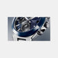 Edifice Men Quartz Blue Dial Analog Stainless Steel Watch ED680