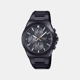 Edifice Men Quartz Black Dial Chronograph Stainless Steel Watch ED682