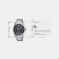 Edifice Men Quartz Black Dial Analog Stainless Steel Watch ED683